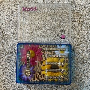 Mudd Quartz Italian Charm Watch Set